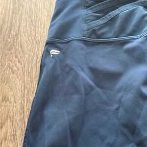 Navy Blue Athletic Leggings Fabletics